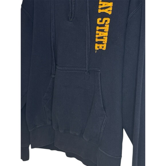 Murray State Men’s Medium Navy Quarter Zip Kangaroo Pouch Hoodie Racers College - Picture 4 of 9